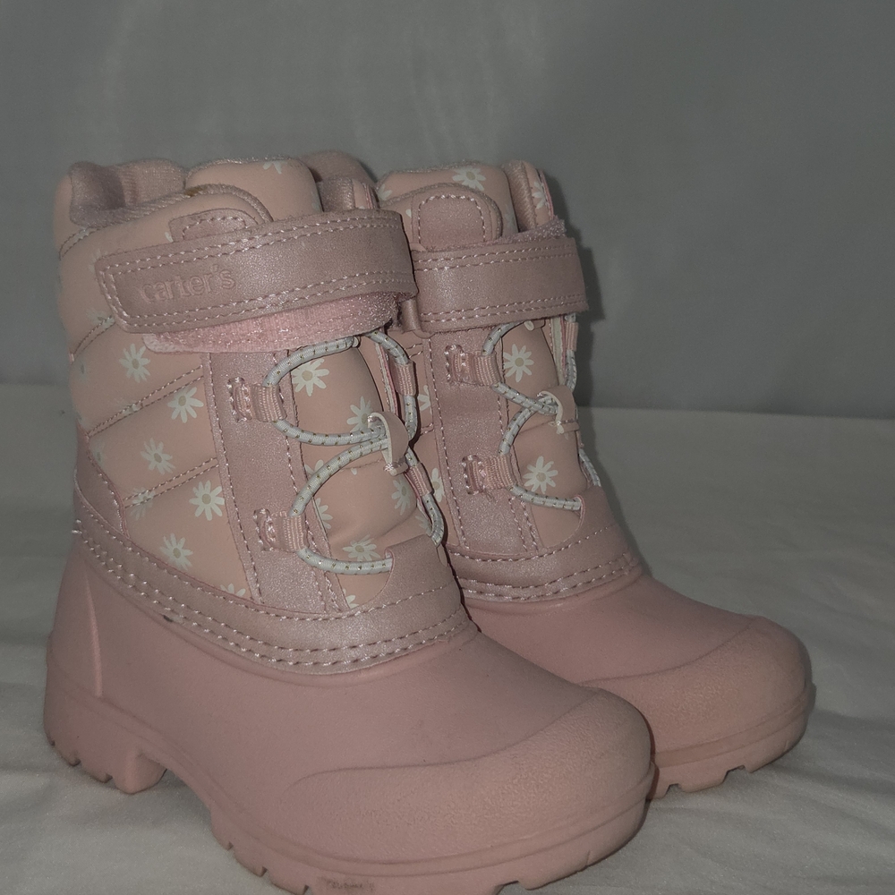 Carter's Pink Kids Snow Boots